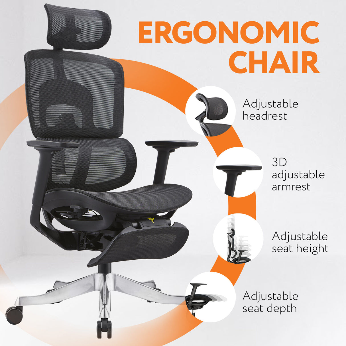 SkyLand Executive Chair CH 900 black