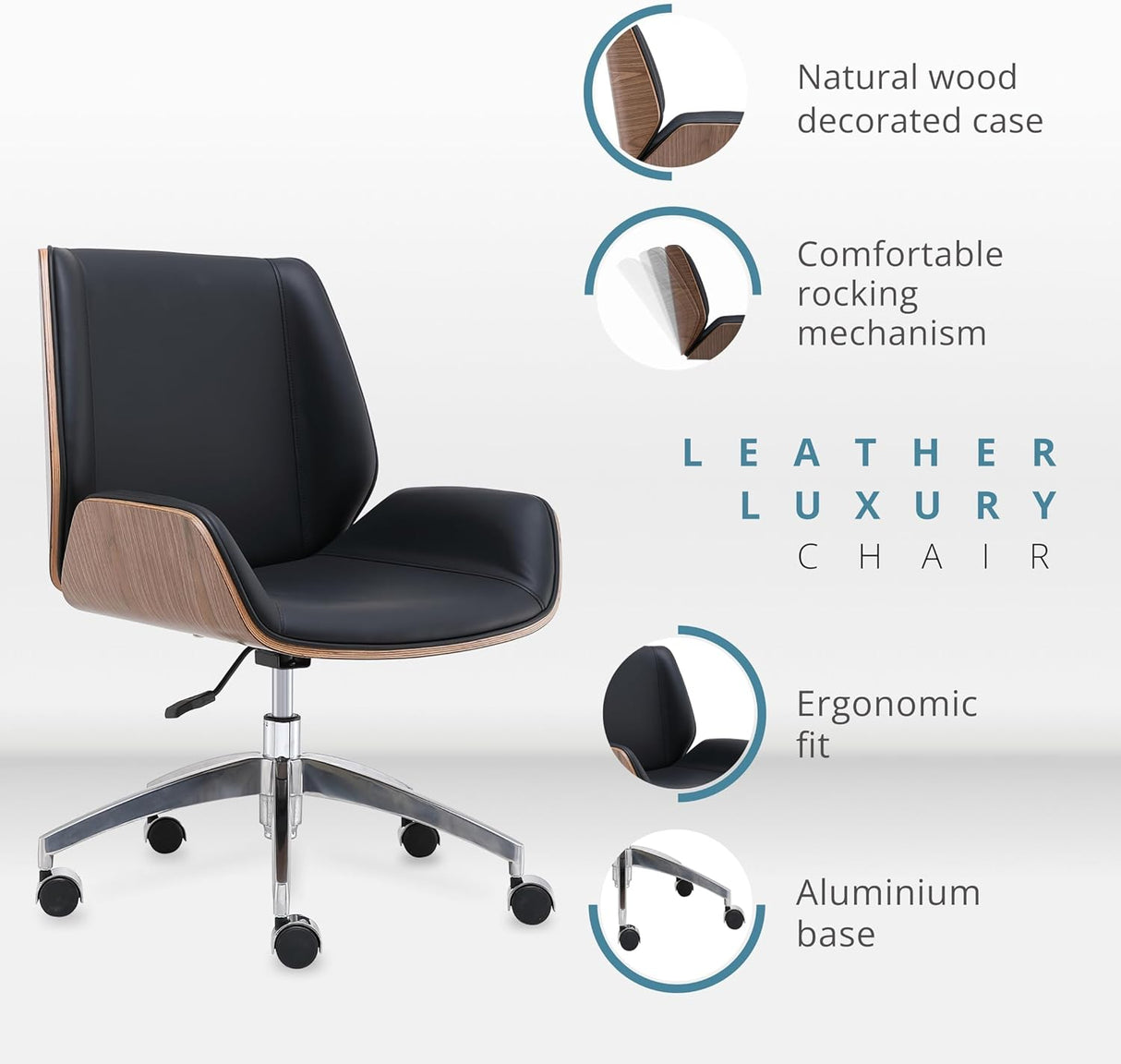 SkyLand Executive Chair СН 480 M black
